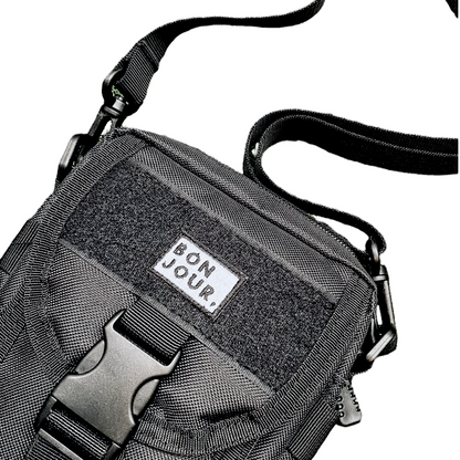 Bonjour.™ La Sacoche Militaire Charbon