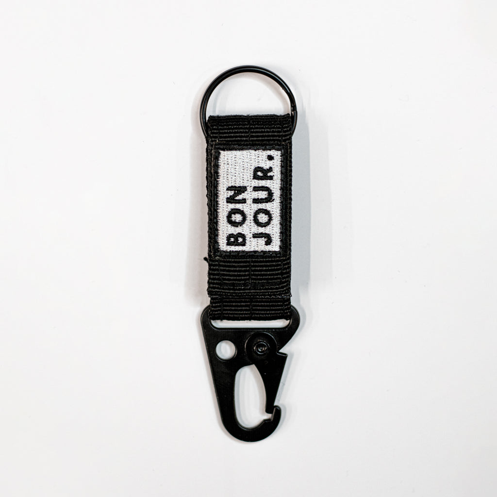 Bonjour.™ le Porte Clefs Charbon
