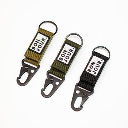 Bonjour.™ le Porte Clefs Charbon